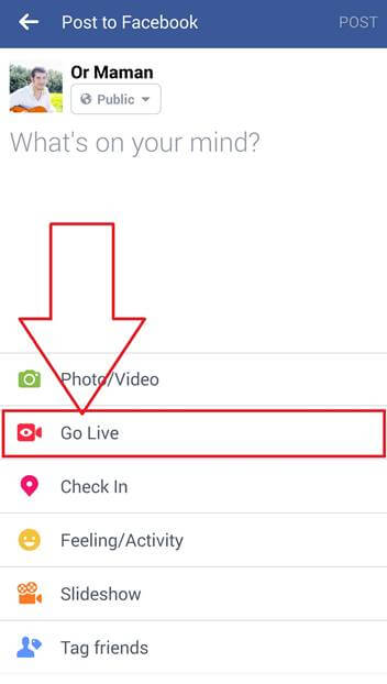 Go Live