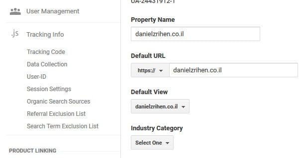 Analytics Property