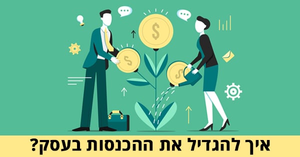 איך להגדיל את ההכנסות בעסק