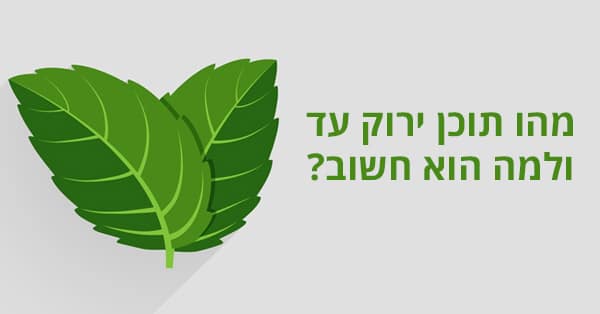 תוכן ירוק עד