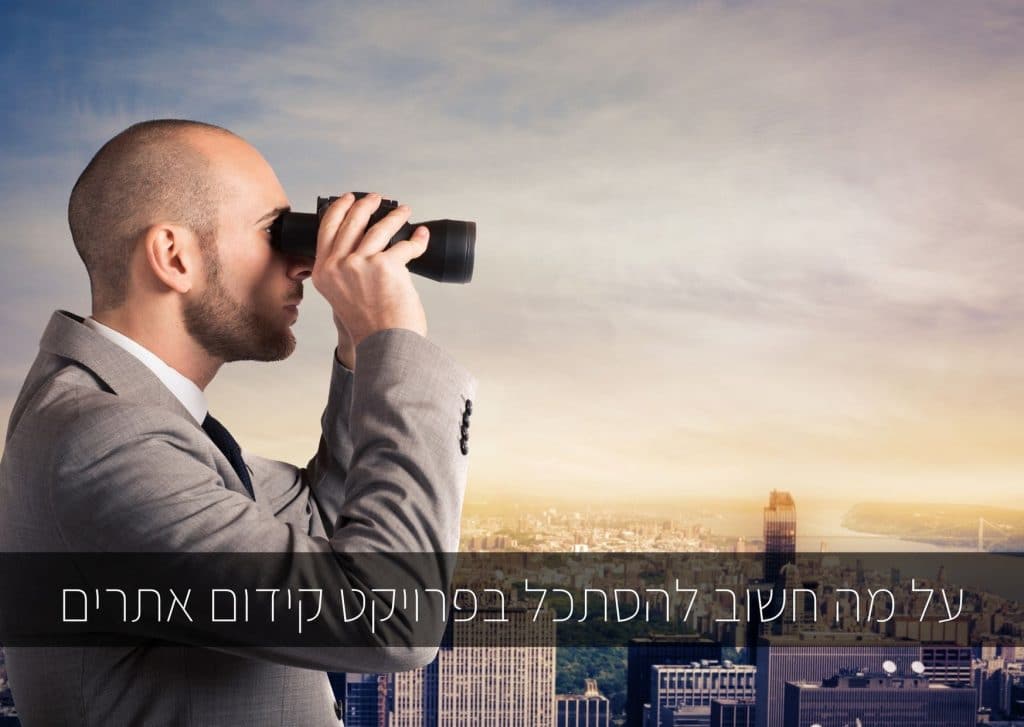 תהליך קידום אתרים מקצועי