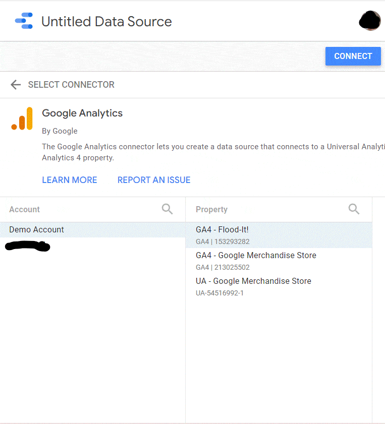 Google Data Studio ו- Google Analytics 4