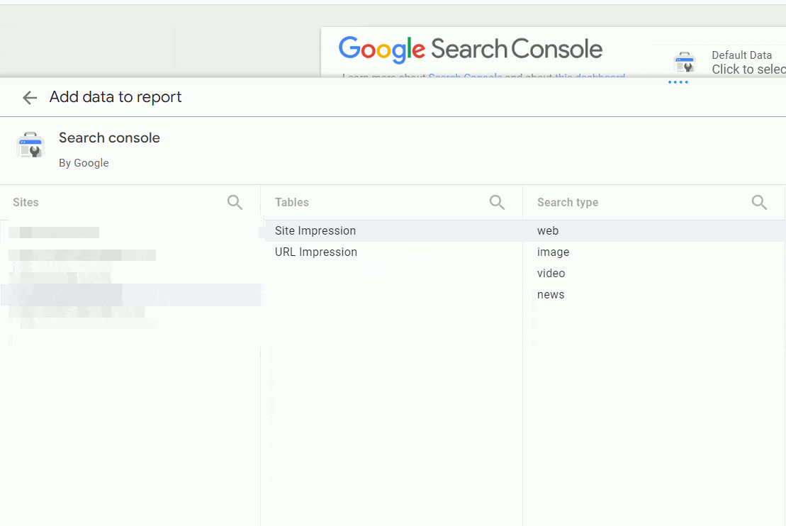 דוח הביצועים של ה- Search Console