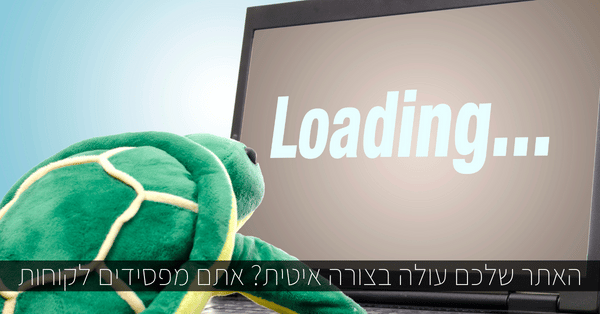 על מהירות אתר וקידום אתרים